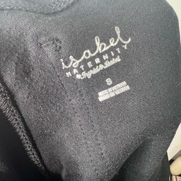 Isabel Maternity by Ingrid & Isabel Black Stretch Dress Skinny Pants - Picture 7 of 8